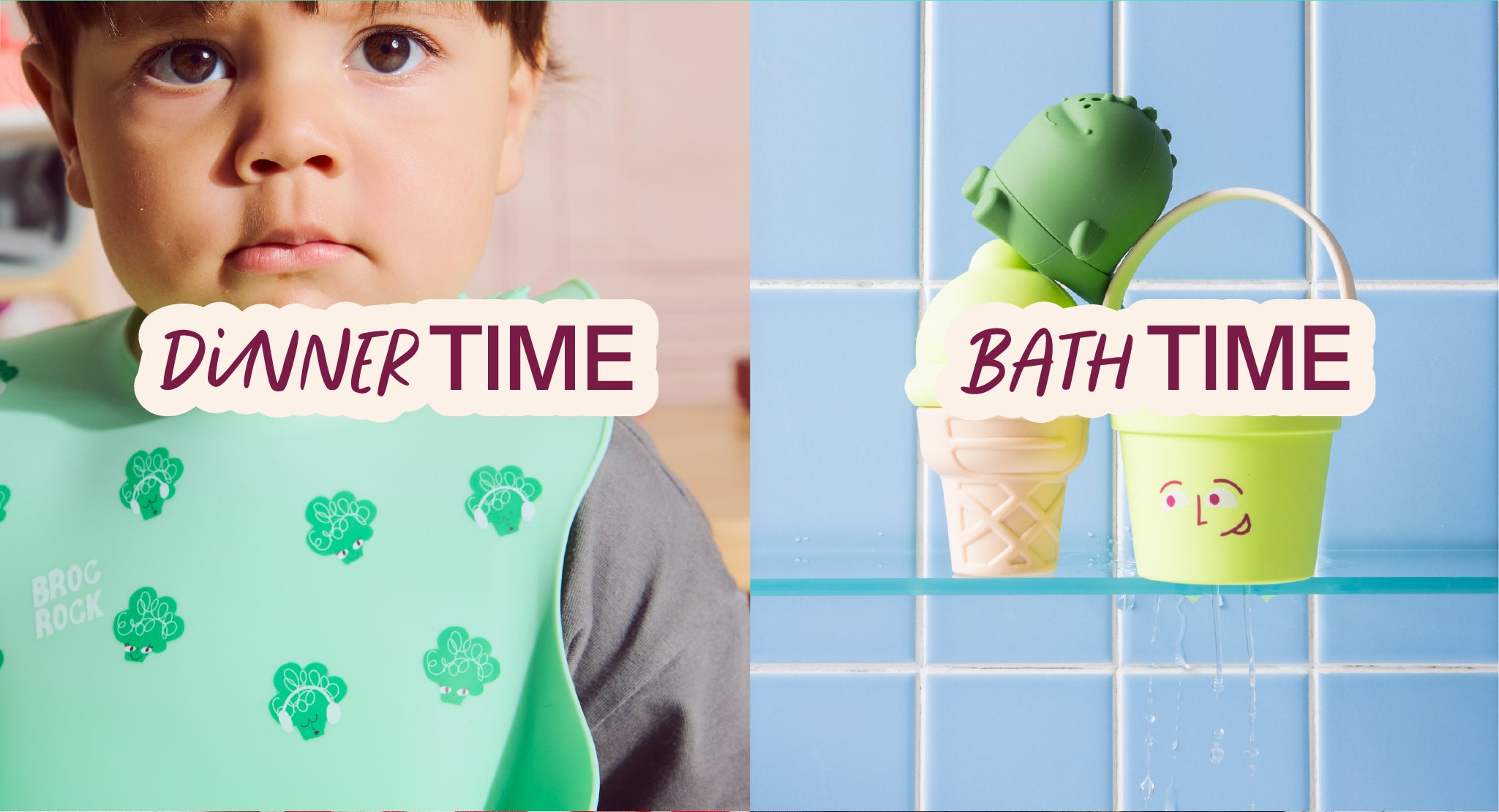 GOGO KIDDO dinner time and bath time essentials
