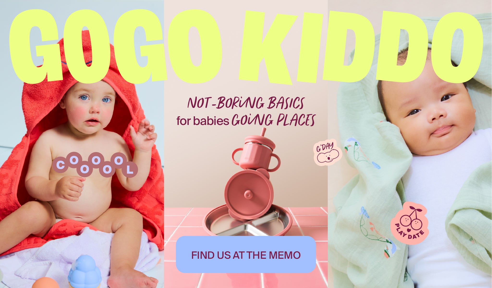 GOGO KIDDO not-boring basics for babies going places
